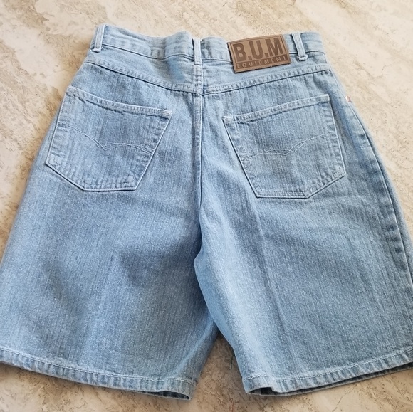jean bum shorts